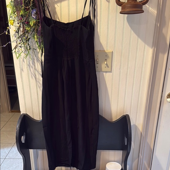Reformation Black Midi Dress - Picture 2 of 5